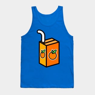 Orange Fruit Box Tank Top